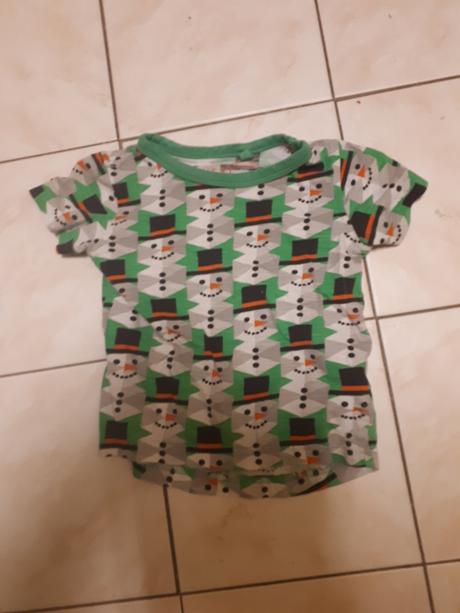 Tričko se sněhuláky, next,68