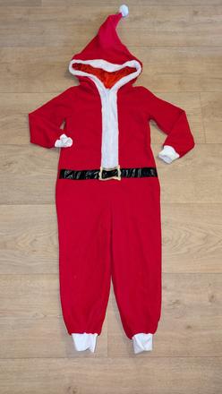 Ka221 kostým santa vel. 5 - 7 let, 116/122,