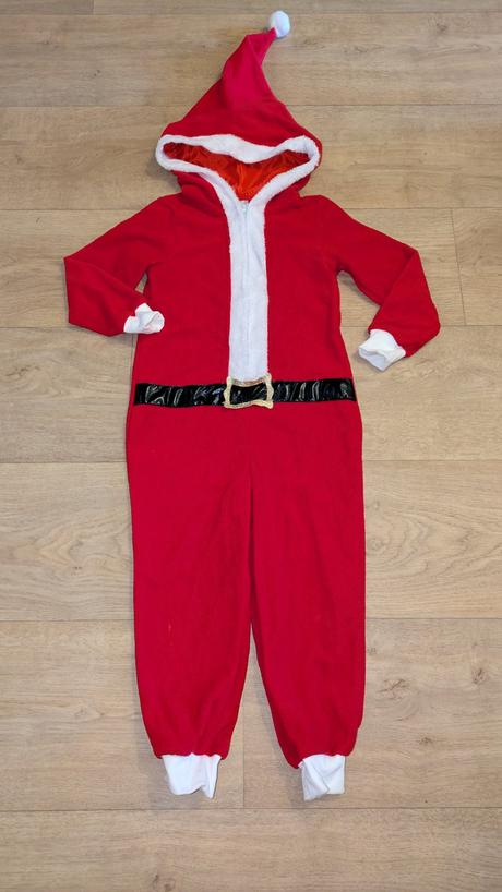 Ka221 kostým santa vel. 5 - 7 let, 116/122,