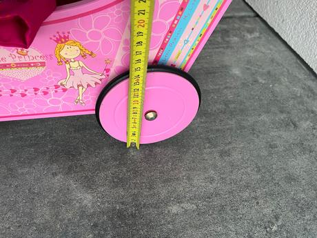 Dřevěný kočárek pro panenky my little princess, 