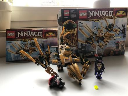 Lego ninjago 70666 zlatý drak, 