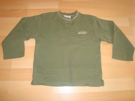 Mikina - khaki, vel. 116, 116