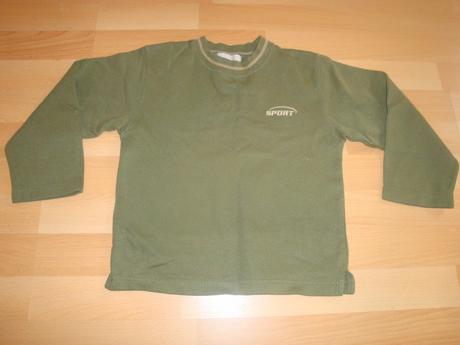 Mikina - khaki, vel. 116, 116