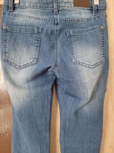 Holčičí džínové tříčtvrťáky, 164