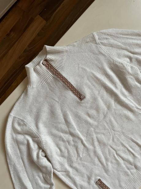 Jemný svetřík s vlnou 60p. vel neuvedena cca m, m
