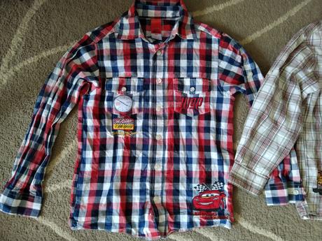 2 košile s bleskem, c&a,122