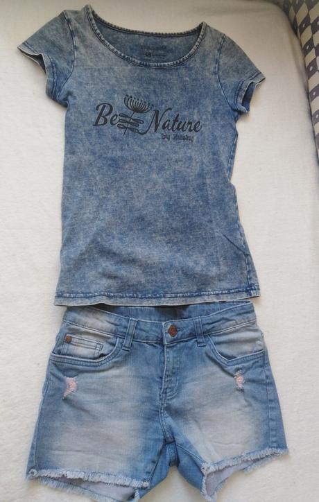 Džínové kraťasy 152, kik,152