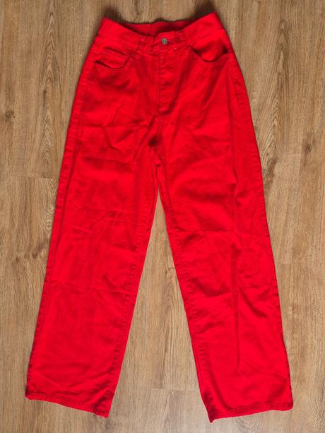 Džíny s širokými nohavicemi vel. s, s