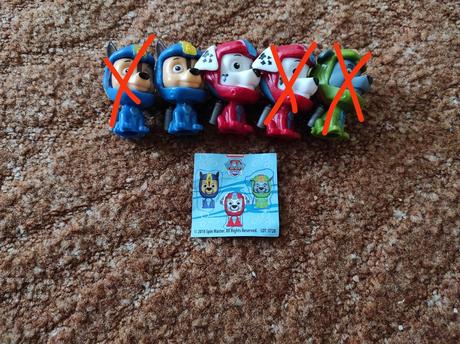 Figurky tlapková patrola kidsworld, 