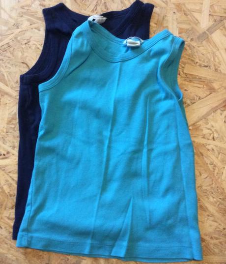 Tílka dvojpack, h&m,122