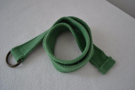 Zelený dětský pásek, 