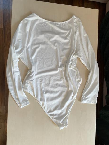 Bílé body, vel 3xl, shein curve, xxxl
