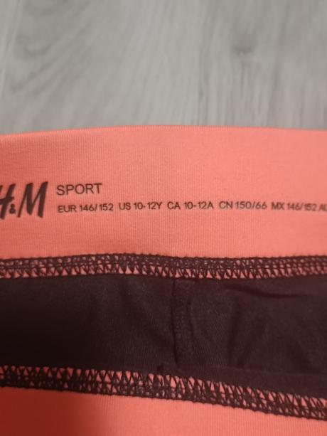 Legíny kraťasy, h&m,146