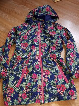 Jarní, letní parka s květy 158, 158