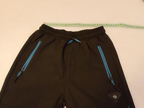 Softshellové zateplené kalhoty sezon, 140