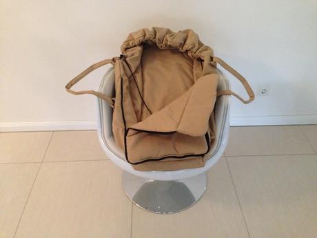 Vložná taška do kočárku,válec na hraní,křesílko, 