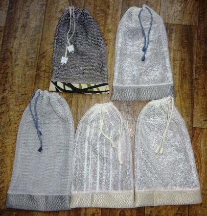 Pytlíky dárkové, na potraviny či skladování 5 ks,