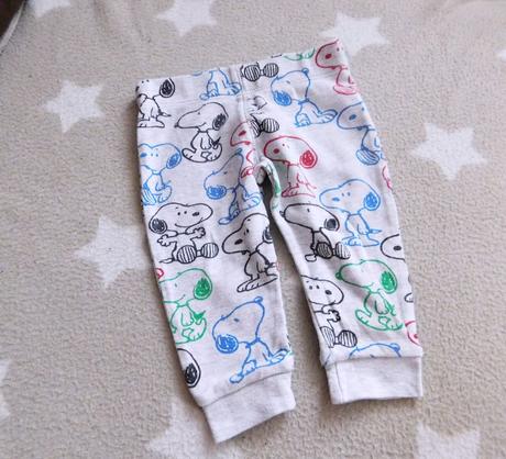 Tepláčky peanuts snoopy vel.62, peanuts,62