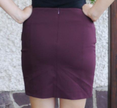 Minisukne vyteplena s podsivkou vel.32 mango, mango,32