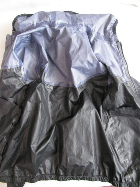 Chlapecká bunda s kapucí, větrovka, quechua,146