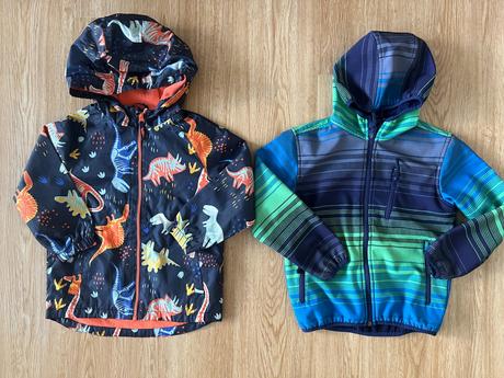 Chlapecké bundy  - 2ks - vel. 116/122, lewro,116