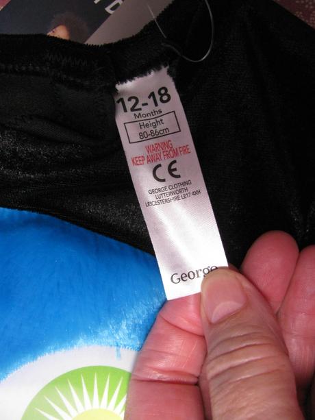 Karnevalový kostým, 2 dílný -pavouk, 