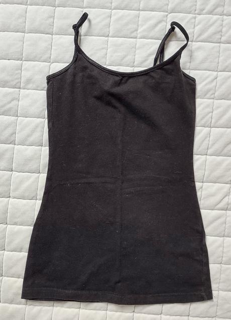 Černá spodní košilka, h&m,122