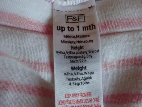 Legíny s proužkem, vel. 56, f&f,56