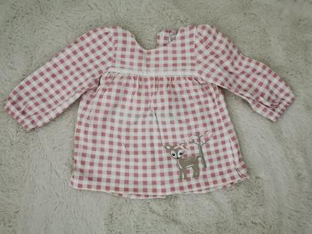 Tričko/ šaty s dlouhým rukávem vel. 56/62, tu,56