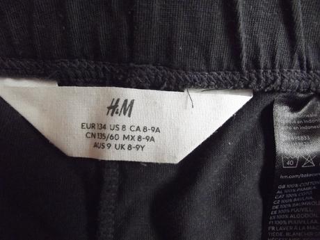 Šortky v.134, h&m,134