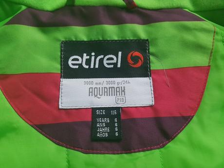 Zimní bunda, etirel,116