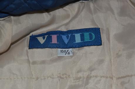 Prošívaná bundička kabátek zimní oteplené, 110