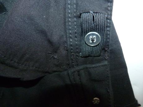 Hm černé šortky s regulací vel. 152, h&m,152