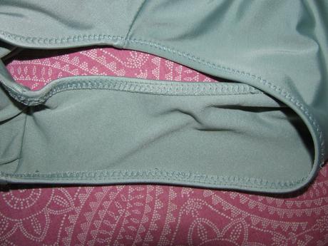 Dívčí jednodílné asymetrické plavky, h&m,146