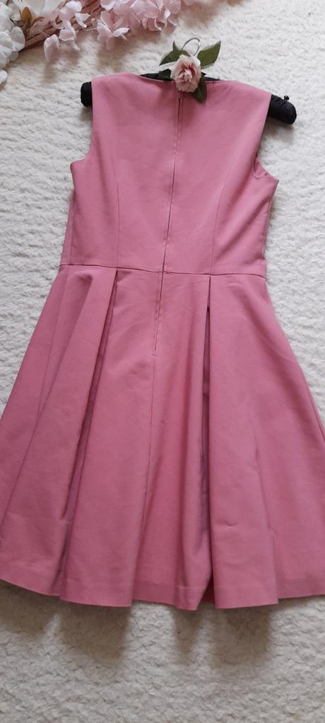 Společenské krátké šaty s perličkami, orsay,36