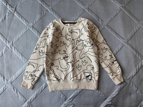 Mikina s dinosaury, 122/128, pepco,122