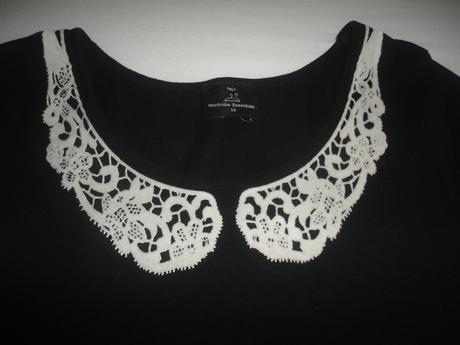 Sytě černé triko next, vel. uk14/16, next,m