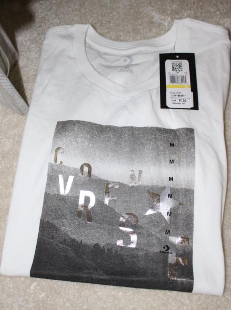 Bílé tričko vel. m, converse,m