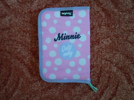 Růžové pouzdro penál minnie, 