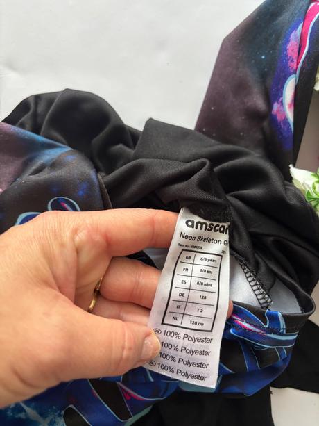 An22/ kostým kostlivka - v.6/8 let,