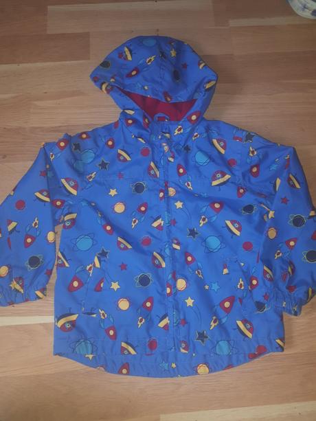 Jarní, podzimní bunda s vesmírem, st. bernard,92