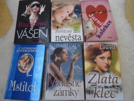 Romány- cena za 1 ks - 110 kč,