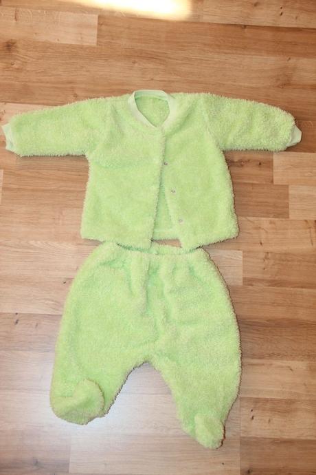 Zelený chlupatkový komplet, 56