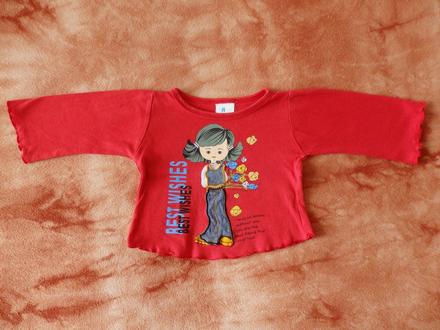 Tričko s dlouhým rukávem, 86