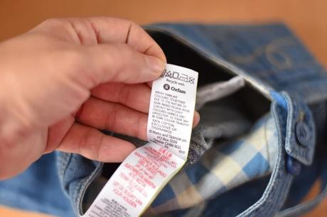 Džíny s laclem vel. 6 - 9 m, marks & spencer,74