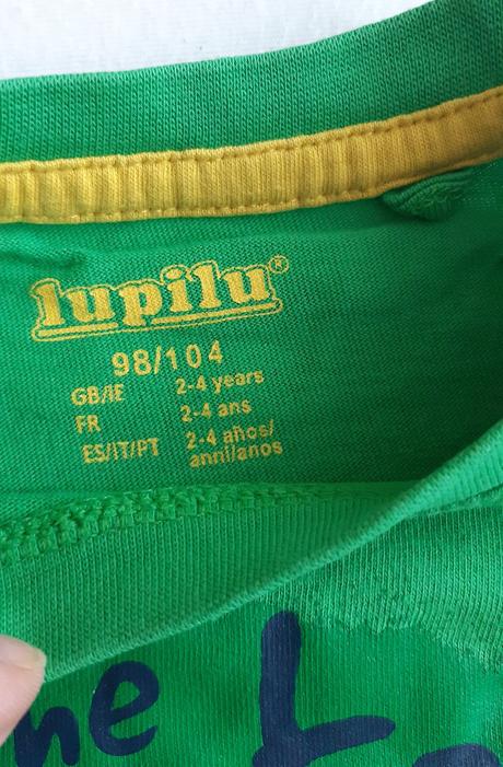 Zelené triko, lupilu,104