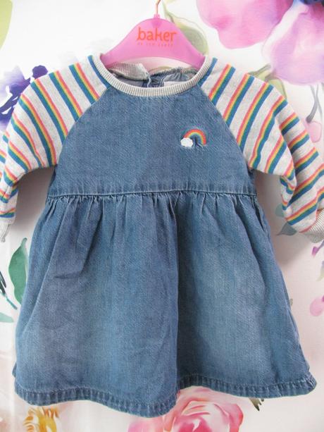 Dívčí šaty s tenké letní džínoviny next, next,74