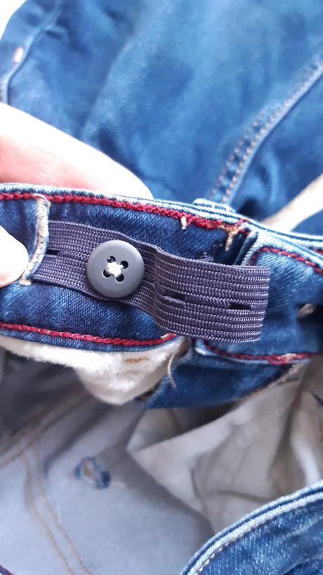 Modré džíny 134, c&a,134