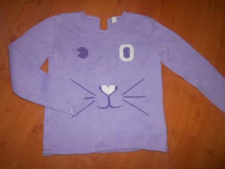 Svetr kočičkový vel.8-9let, esprit,128