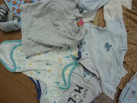 Mix oblečení vel. 62-74 - 18ks, 68–80